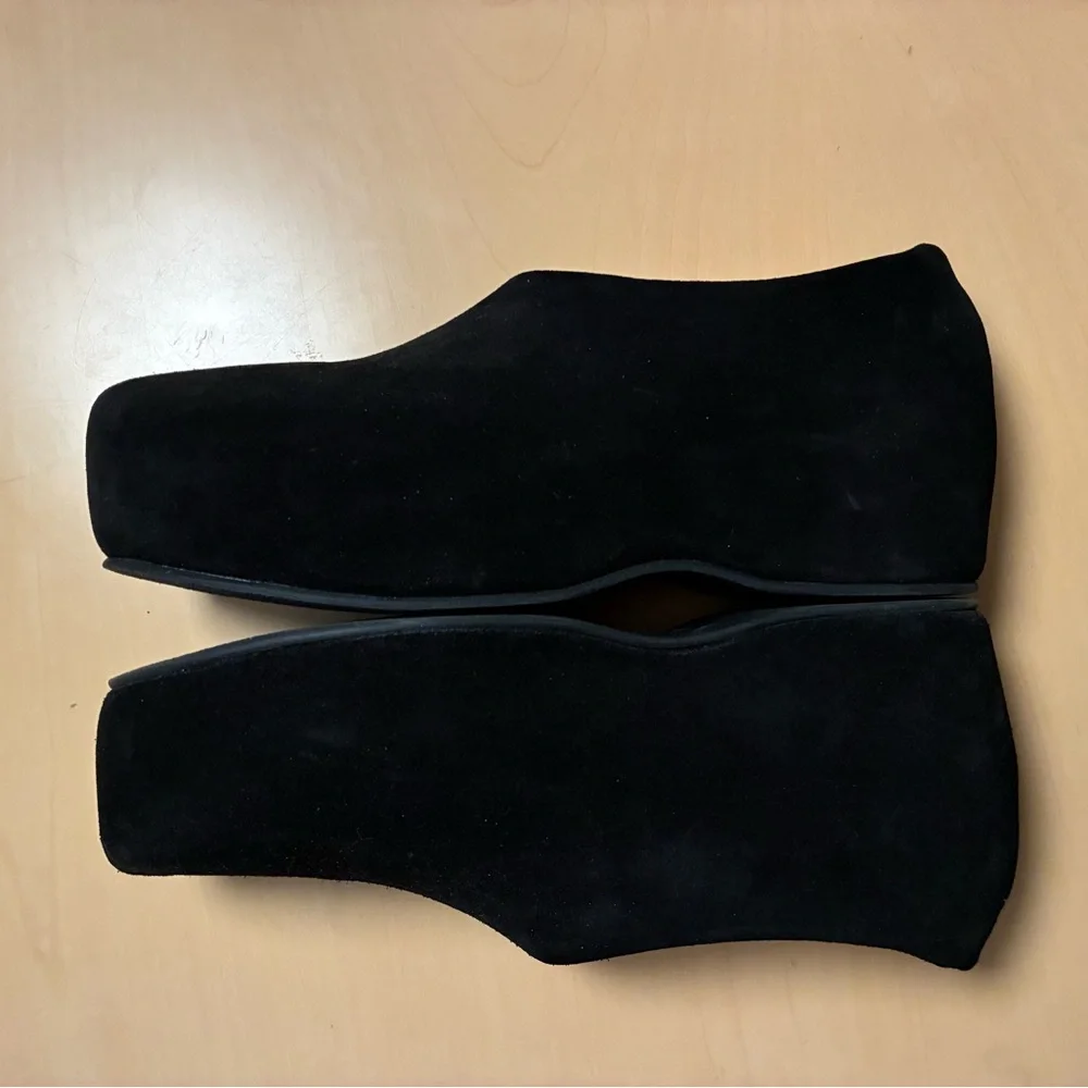 Terhi Polkki Black Suede Women's Clog - Picture 6 of 11